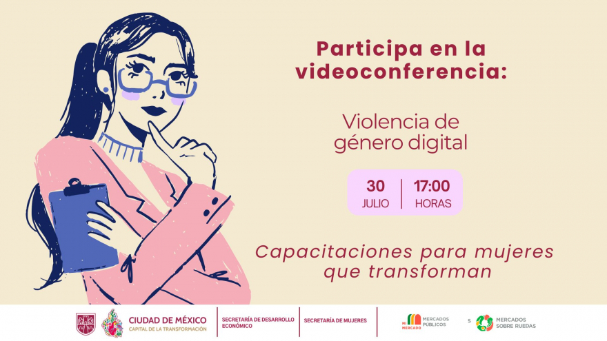Capacitaciones para mujeres que transforman: videoconferencia sobre violencia de género