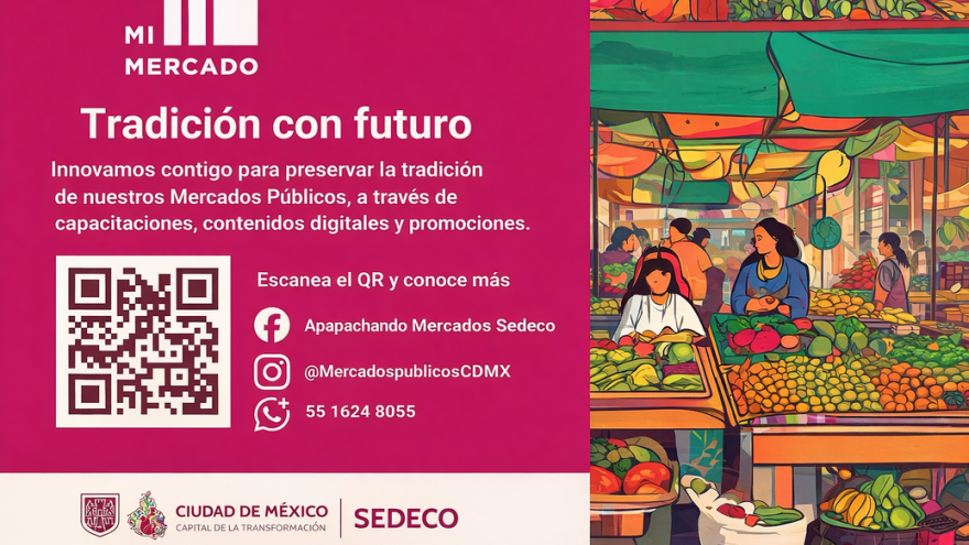 Conecta con tu Mercado desde donde estes.